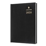 COLLINS STERLING 184P99 DIARY DAY TO PAGE A5 BLACK