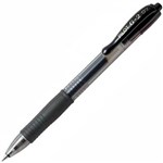 PILOT G2 RETRACTABLE GEL INK PEN 07MM BLACK