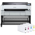 EPSON SURECOLOR T5460M LARGE FORMAT PRINTER AND E41M INK CARTRIDGE COMBO