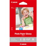 CANON GP701 GLOSSY PHOTO PAPER 4 X 6 INCH WHITE PACK 50