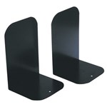 ESSELTE ELEMENTS METAL BOOKENDS BLACK