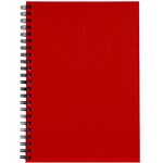 SPIRAX 512 NOTEBOOK 7MM RULED HARD COVER SPIRAL BOUND A4 200 PAGE RED