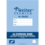 WRITER PREMIUM EXERCISE BOOK DOTTED THIRDS 14MM 70GSM 96 PAGE A4 ROCKET