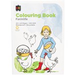 EDUCATIONAL COLOURS FARMLIFE COLOURING BOOK 250GSM 20 PAGE A4