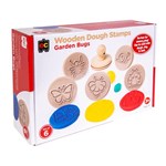 EDUCATIONAL COLOURS WOODEN DOUGH STAMPS BUGS