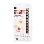 EDUCATIONAL COLOURS FRIENDSHIP COLOURS OIL PASTELS ASSORTED PACK 12