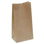 CAPRI PAPER BAG SELFOPENING SIZE 8 BROWN PACK 1000