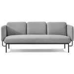 RAPIDLINE CAPRI LOUNGE CHAIR 3SEATER LIGHT GREY