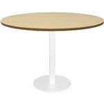 RAPIDLINE ROUND TABLE DISC BASE 1200MM NATURAL OAKWHITE