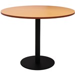 RAPIDLINE ROUND TABLE DISC BASE 900MM BEECHBLACK