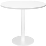 RAPIDLINE ROUND TABLE DISC BASE 900MM NATURAL WHITEWHITE