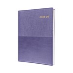 COLLINS VANESSA FY185V55 FINANCIAL YEAR DIARY DAY TO PAGE A5 PURPLE