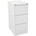 GO STEEL FILING CABINET 3 DRAWERS 460 X 620 X 1016MM WHITE CHINA