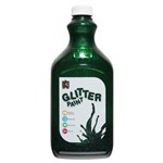 EDUCATIONAL COLOURS GLITTER PAINT 2 LITRE GREEN