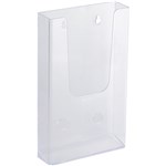 ITALPLAST BROCHURE HOLDER WALL MOUNT DL CLEAR