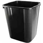 ITALPLAST GREENR RECYCLED TIDY BIN 32 LITRE BLACK