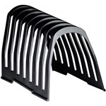 ITALPLAST GREENR RECYCLED PLASTIC STEP FILE ORGANISER BLACK