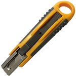 ITALPLAST I853 SELFRETRACTABLE CUTTING KNIFE YELLOWBLACK