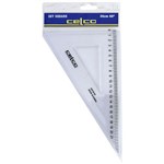 CELCO SET SQUARE 60 DEGREES 260MM CLEAR