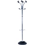 ALBA STILY COAT RACK METALLIC GREY