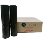 REGAL HEAVY DUTY BIN LINER DEGRADABLE 72 LITRE BLACK PACK 25
