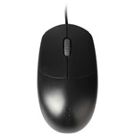 RAPOO N100 WIRED OPTICAL MOUSE BLACK