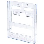 DEFLECTO LITLOC BROCHURE HOLDER A4 CLEAR