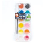 MICADOR COLOURFUN WATERCOLOUR PAINT DISC ASSORTED PACK 12