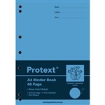 PROTEXT BINDER BOOK RULED 8MM 70GSM 48 PAGE A4 KOALA ASSORTED