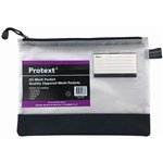 PROTEXT MESH POUCH WITH NOTE POCKET 275 X 205MM ASSORTED
