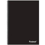 PROTEXT PREMIUM SPIRAL NOTEBOOK PP COVER 120 PAGES A4 BLACK
