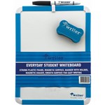 WRITER EVERYDAY STUDENT MAGNETIC WHITEBOARD 360 X 280MM BLUE