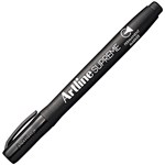 ARTLINE SUPREME PERMANENT MARKER BULLET 10MM BLACK