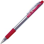 PENTEL BK420 WOW RETRACTABLE BALLPOINT PEN 10MM RED BOX 12