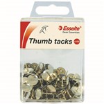ESSELTE DRAWING PINS SILVER PACK 100