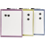 QUARTET BASICS WHITEBOARD 280 X 360MM ASSORTED FRAME