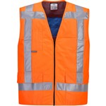 PORTWEST HIGH VIS COOLING VEST ORANGE LXL