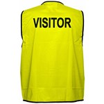 PRIME MOVER MV120 HIVIS VEST PRINTED VISITOR DAY USE ONLY