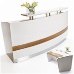 CONSERVATORY RECEPTION COUNTER 2200 X 1145 X 1150 WHITE