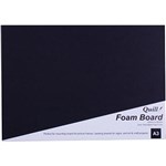 QUILL FOAM BOARD 5MM A3 BLACK
