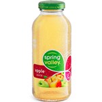 SPRING VALLEY APPLE JUICE GLASS 300ML CARTON 24