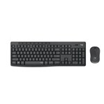 LOGITECH MK295 SILENT WIRELESS KEYBOARD AND MOUSE COMBO BLACK
