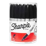 SHARPIE MARKER PERM FINE 10mm BLACK