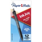 PAPERMATE PEN INK JOY 300 RTABLE MED BLACK