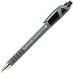 PAPERMATE FLEXGRIP ULTRA RETRACTABLE STICK BALLPOINT PEN 08MM BLACK