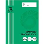 OLYMPIC MP248 MAPPINGTRACING BOOK BLANK 55GSM 48 PAGE 225 X 175MM