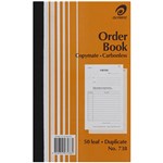 OLYMPIC 738 ORDER BOOK CARBONLESS DUPLICATE 50 LEAF 200 X 125MM