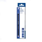 STAEDTLER 108 LUMOCOLOR PERMANENT GLASOCHROM PENCIL BLUE BOX 12
