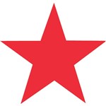 STAEDTLER 2SHINY MERIT STAMP STAR RED