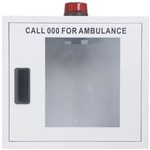 TRAFALGAR AUTOMATED EXTERNAL DEFIBRILLATOR CABINET WITH ALARM